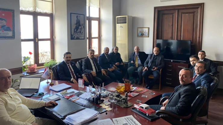 MHP'den İnebolu Belediyesi'ne Ziyaret