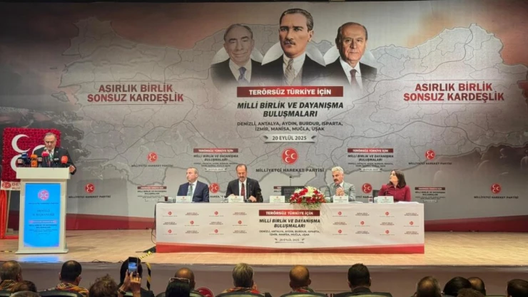 MHP Genel Başkan Yardımcısı Mevlüt Karakaya: 'Türkiye'nin Hedefi Terörsüz Türkiye Ve Terörsüz Sınırlardır'