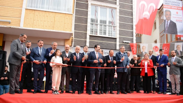 MHP Seydiler'de Seçim Ofisini Açtı