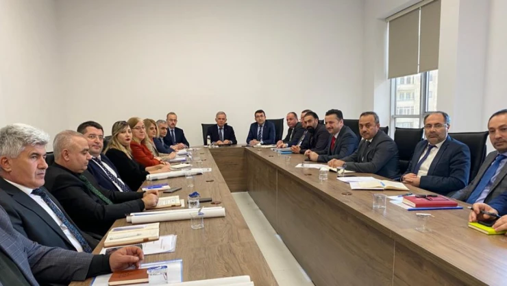 Milli Eğitim'de değerlendirme toplantısı yapıldı