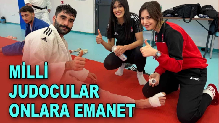 Milli Judocular Onlara Emanet