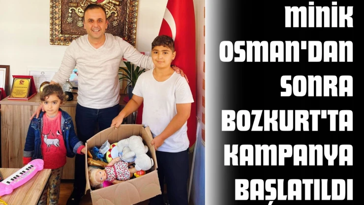Minik Osman'dan Sonra Bozkurt'ta Kampanya Başlatıldı