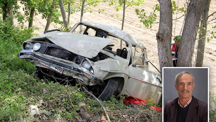 Motosiklet ile otomobil kafa kafaya çarpıştı