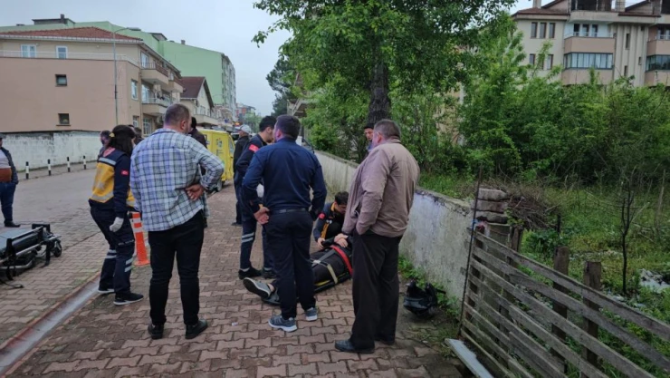 Motosikletin Çarptığı Köpek Telef Oldu