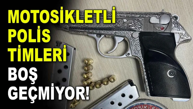 Motosikletli Polis Timleri Boş Geçmiyor!