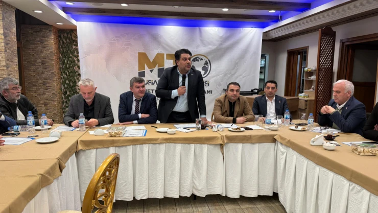 MTO Toplantısı Gümüşhane'de Gerçekleşti