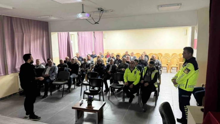 Mudurnu'da Şoförlere Güvenlik Eğitimi