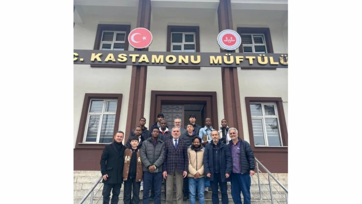 Müftü Derin'e Anlamlı Ziyaret