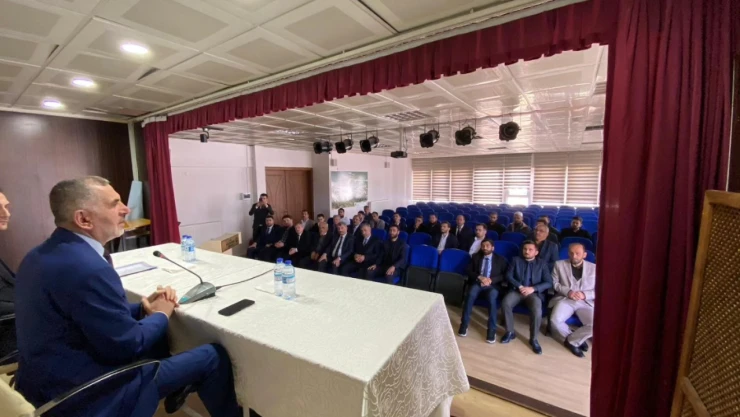 Müftülük Küre'de Personel Toplantısı Yaptı