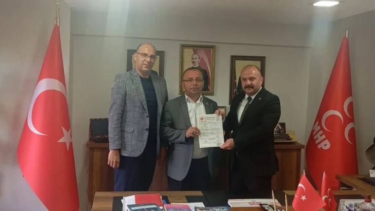 Muhtar Atıf Nacaklı, MHP'ye Katıldı