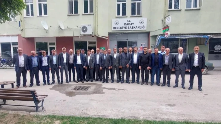 Muhtarlardan Başkan Yanık'a Ziyaret