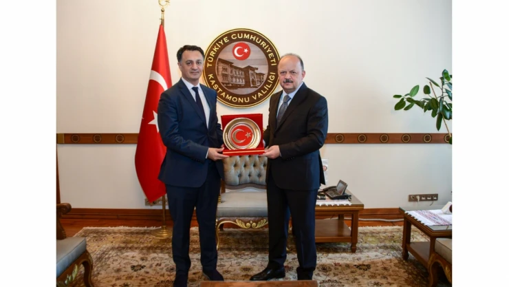 Murat Türkmen'den Vali Dallı'ya Veda Ziyareti