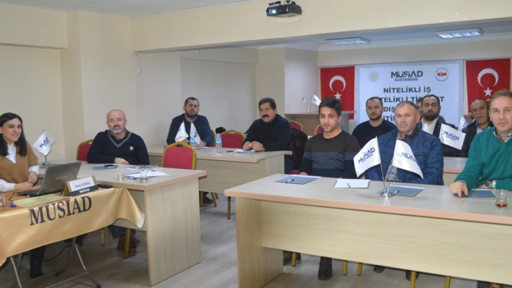 MÜSİAD, Dış Ticaret Eğitimi düzenledi