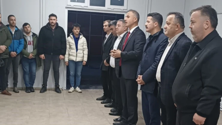 Mutlu, Armutçuk'ta Madencilerle Bir Araya Geldi