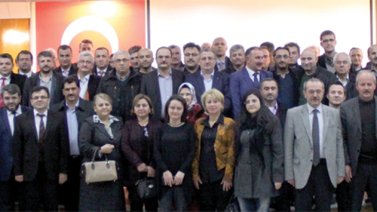 Namlı'dan Memur-Sen'e şükran plaketi