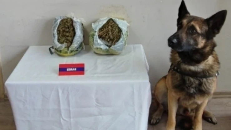 Nar Kasalarından 2 Kilo Uyuşturucu Çıktı