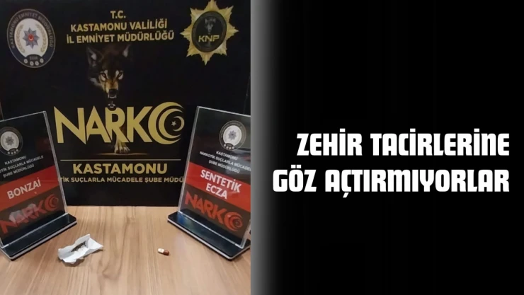 Narkotik Zehir Tacirlerine Göz Açtırmıyor