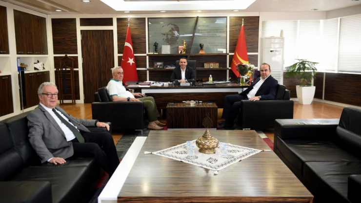 Nefes Hastanesi'nden Başkan Baltacı'ya Ziyaret