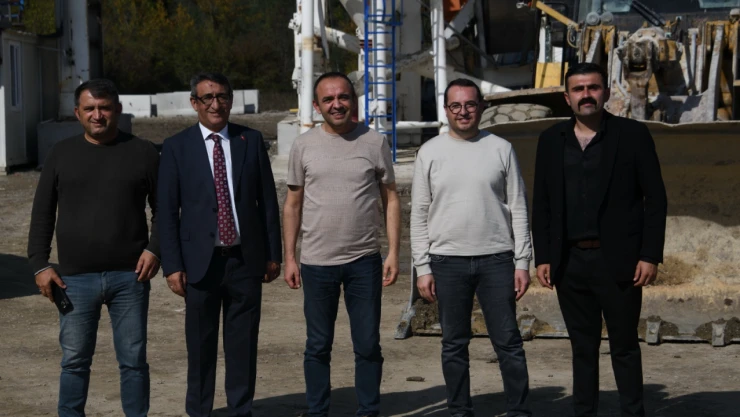 Nida Sinsi Sahadaki Çalışmaları İnceledi