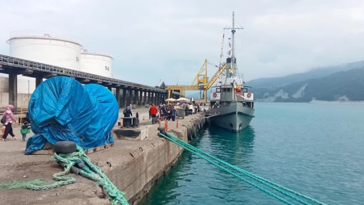 Nusret Müze Gemisi'nden ziyaret