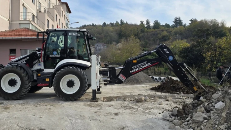 O İlçede Altyapı Çalışmaları Başladı!