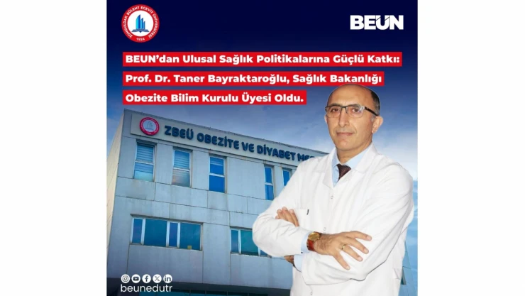 Obezite Bilim Kurulu Üyeliğine Seçildi