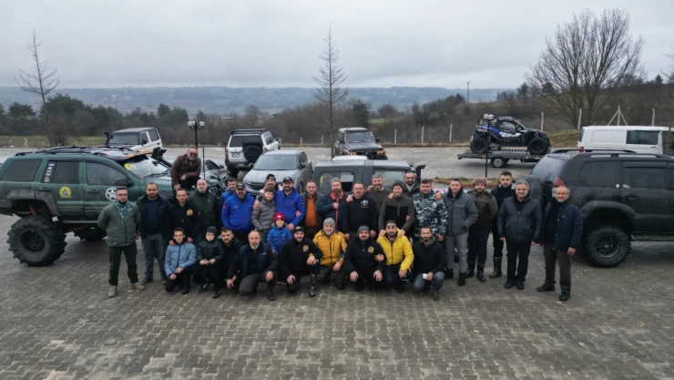 Off-Road Kulüplerinden Tırmanış Etkinliği
