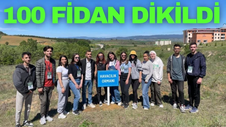 Öğrenciler ve Akademisyenler 100 Fidan Dikti