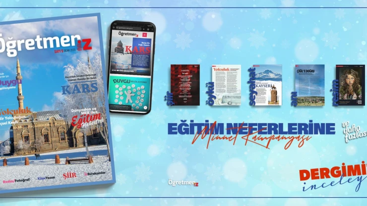 ÖğretmenİZ Dergisi'nin 5'inci Sayısı Yayımlandı