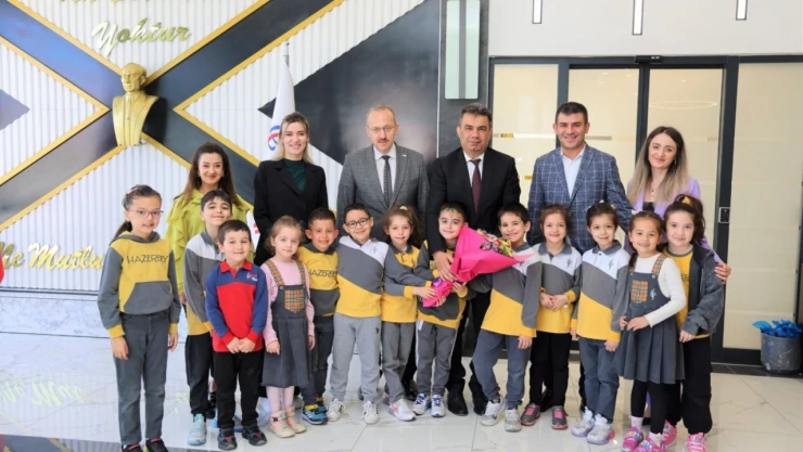 Okul Ziyaretleri Hazerbey Koleji ile Devam Etti