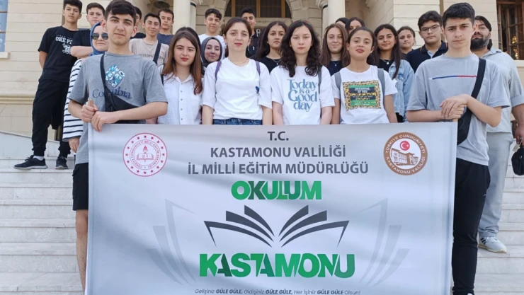 Okulum Kastamonu Projesi'nde Araçlı Öğrenciler Ağırlandı