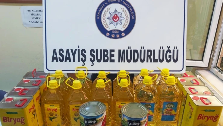 Okuldan gıda maddeleri çalan şüpheli tutuklandı