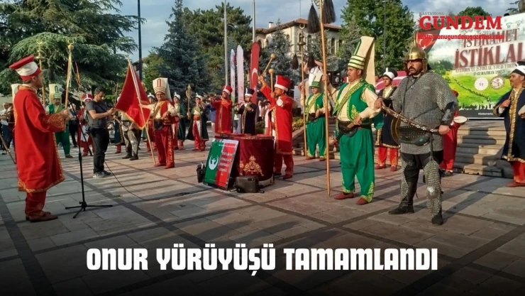 Onur Yürüyüşü Tamamlandı