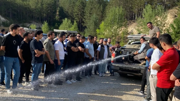 Orman Bölge'de Yeni Şoförlere Uygulamalı Eğitim