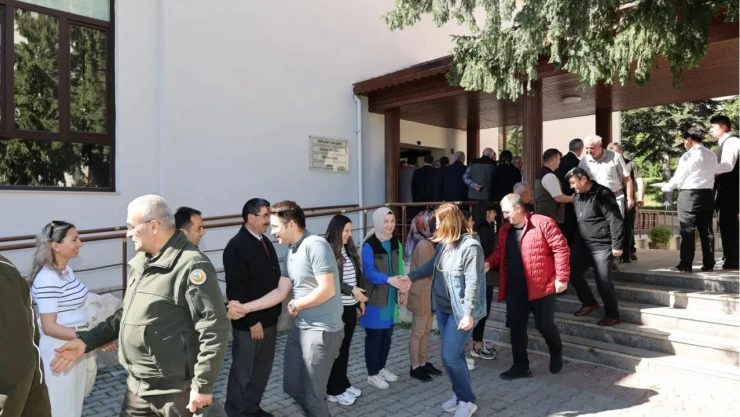 Orman'da Bayramlaşma Töreni Yapıldı