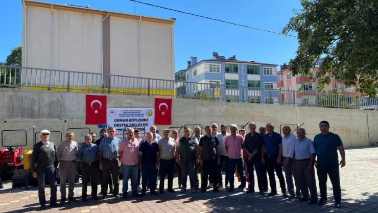 Orman Köylüsüne 19 Tambur Verildi