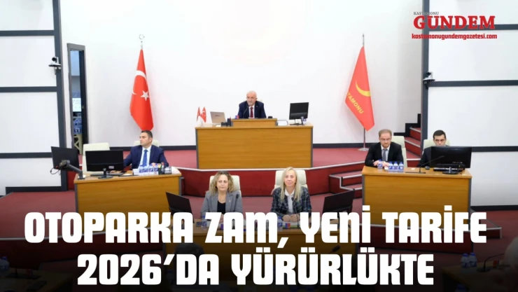 Otoparka Zam, Yeni Tarife 2026'da Yürürlükte