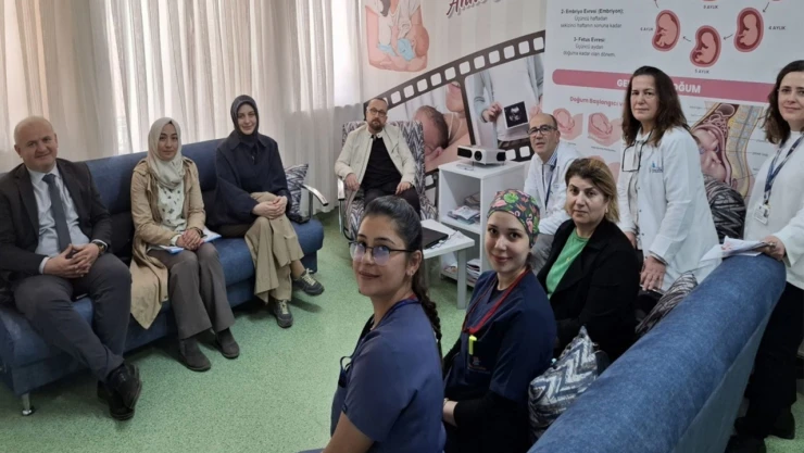 Özel Anadolu Hastanesi Gebe Okulu Tescil Denetimi Gerçekleştirildi