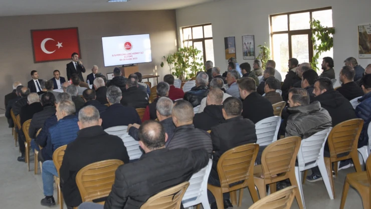 Özel İdare Personellerine Hizmet İçi Eğitim