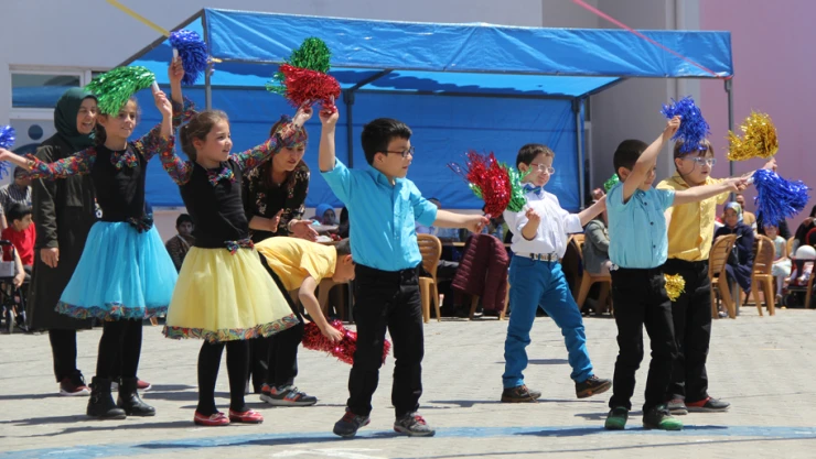 Özel öğrencilerden göz dolduran etkinlik