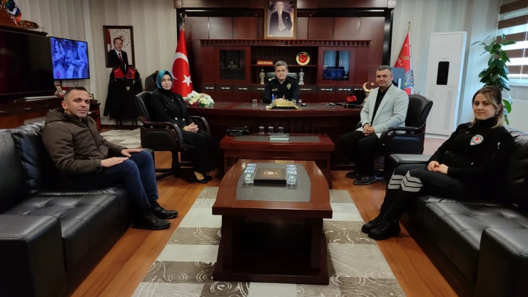 ÖZGÜDER'den İl Emniyet Müdürlüğü'ne '180. Yıl' Ziyareti