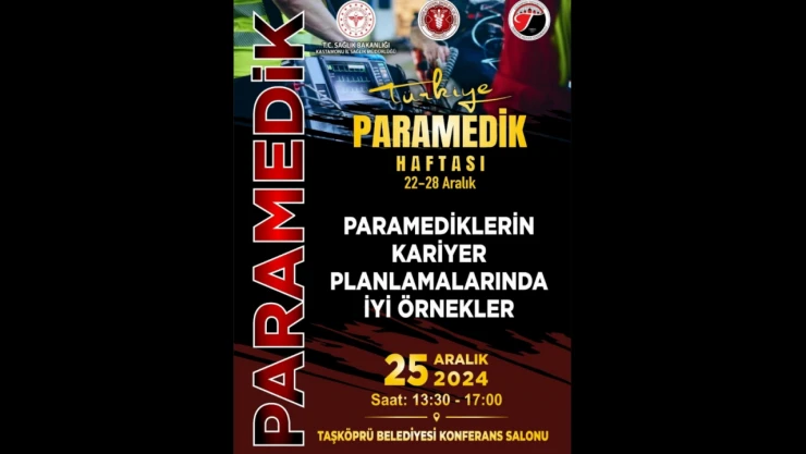 Paramedik Kariyer Planlamaları Paneli Düzenlenecek