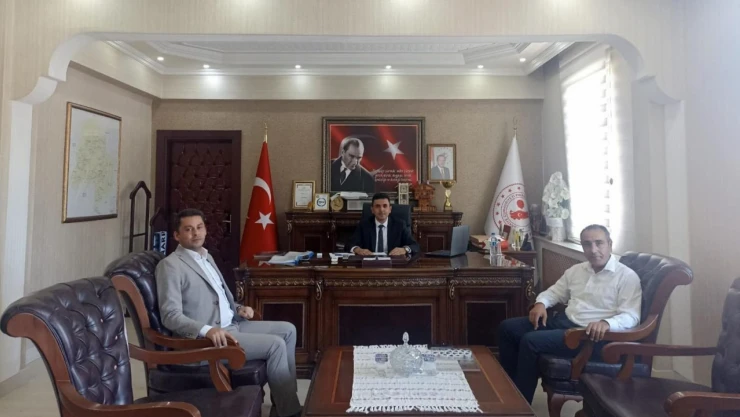 Pınarbaşı Kaymakamı Karaselvi'ye Ziyaret