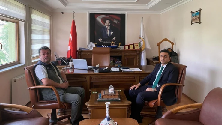 Pınarbaşı Kaymakamı Karaselvi'den Orman İşletme Müdürlüğü'ne Ziyaret