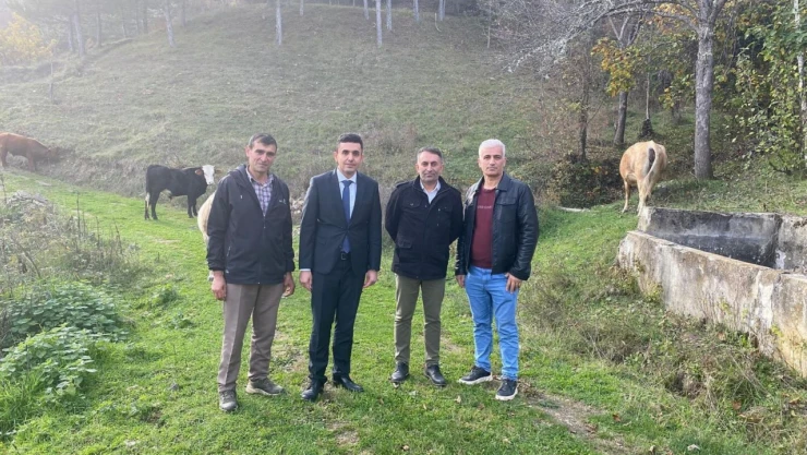 Pınarbaşı Kaymakamı Muratbaşı Köyü'nü Ziyaret Etti