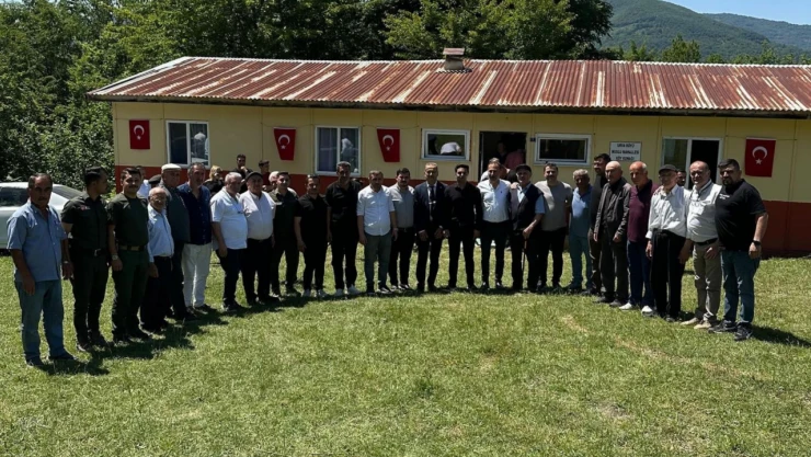 Pınarbaşı Kaymakamı Onur Çelik'ten Köy Ziyareti