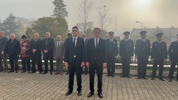 Pınarbaşı'nda Atatürk Saygı ve Minnetle Anıldı