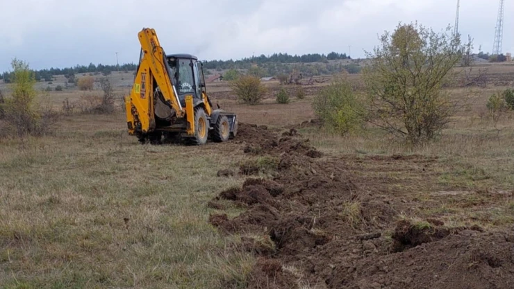 Pınarbaşı'nda İçme Suyu Hattı Yenileniyor