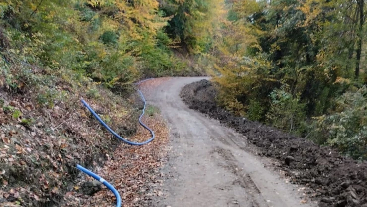 Pınarbaşı'nda Köylerde Su Hattı Yenileniyor