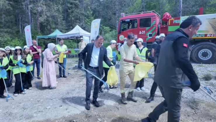 Pınarbaşı'nda 'Orman Benim' Etkinliğiyle Doğaya Sahip Çıkıldı